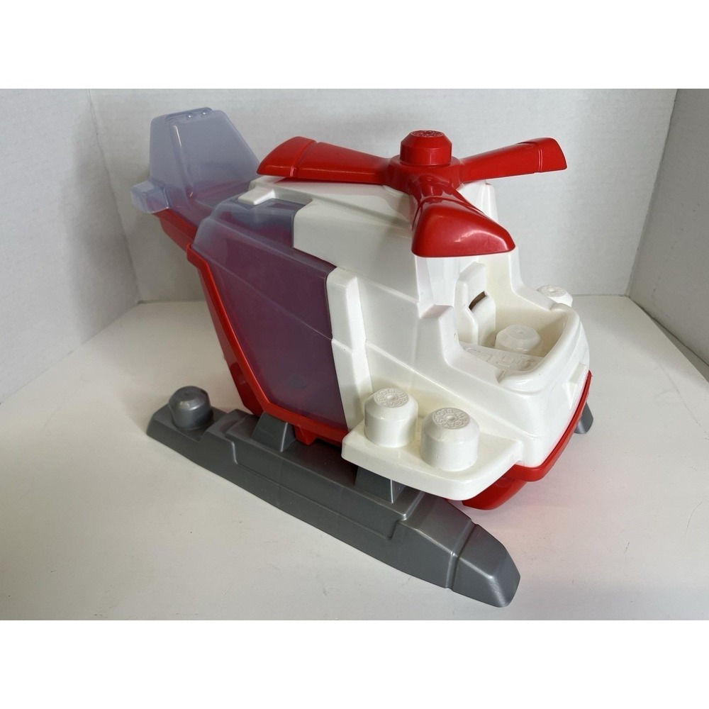 Rare Mega Bloks First Builders Lil' Copter Kids Helicopter